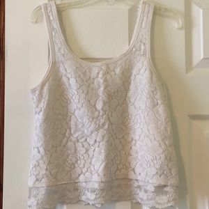 💥3 for $10💥 Hollister XS Lace Tank Top